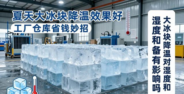 夏天大冰块降温效果好 工厂仓库省钱妙招