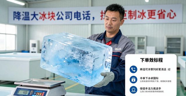 降温大冰块公司电话 找良臣制冰更省心
