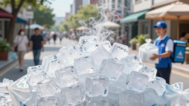 夏季食用冰配送服务_判断食用冰配送电话靠谱程度_深圳食用冰配送电话