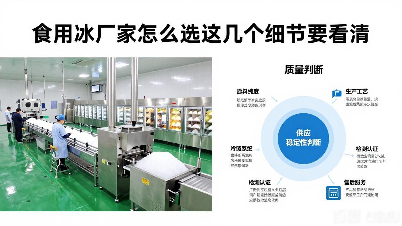 深圳食用冰厂家怎么选这几个细节要看清