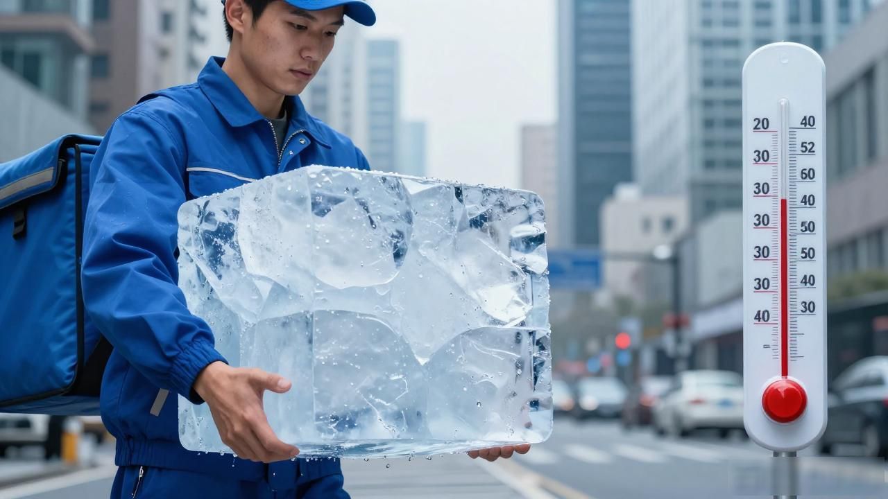 深圳降温大冰块配送到底靠不靠谱