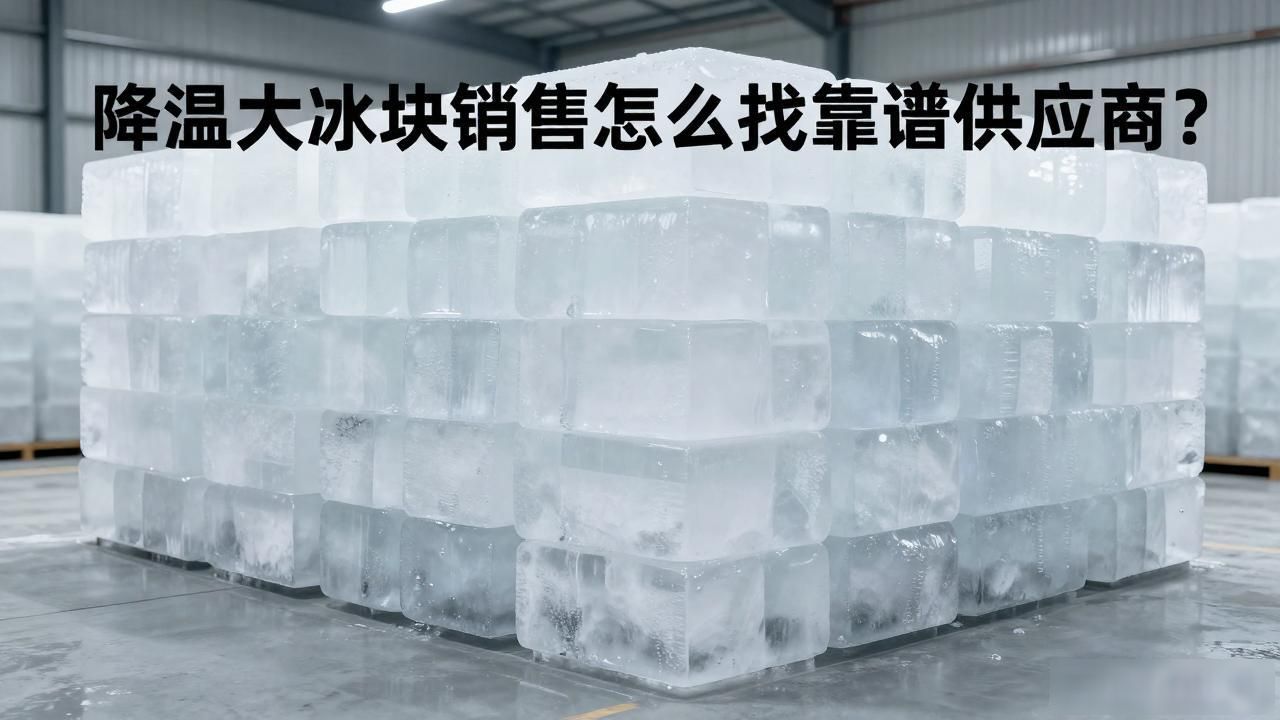 深圳降温大冰块销售怎么找靠谱供应商？