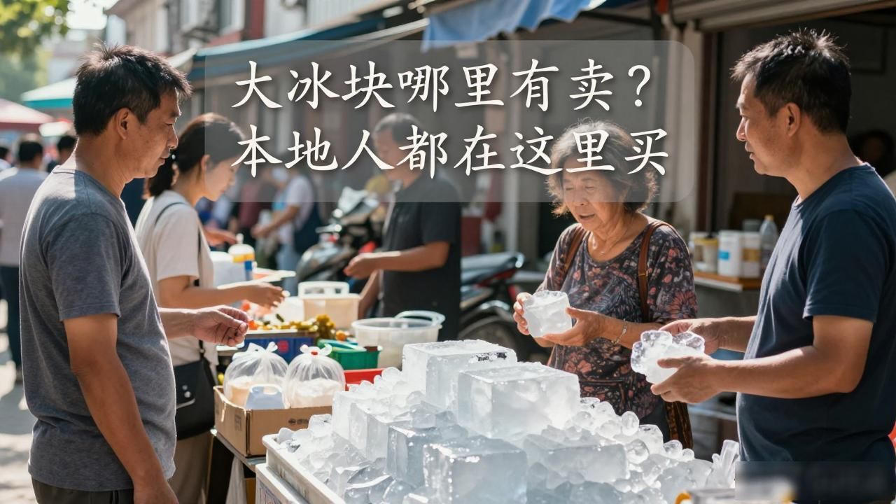 深圳大冰块哪里有卖？本地人都在这里买