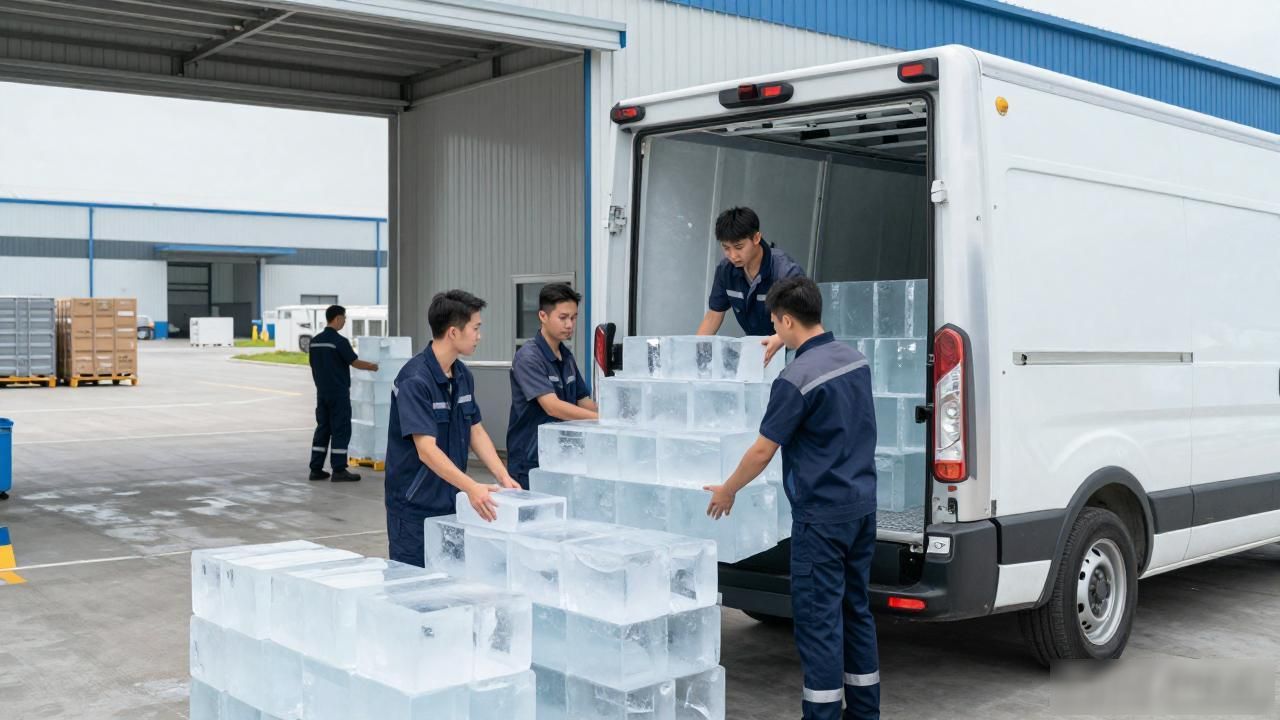 深圳工业冰块配送回头客推荐靠谱吗？