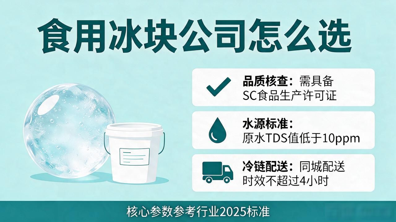 深圳食用冰块公司怎么选？性价比测评全攻略