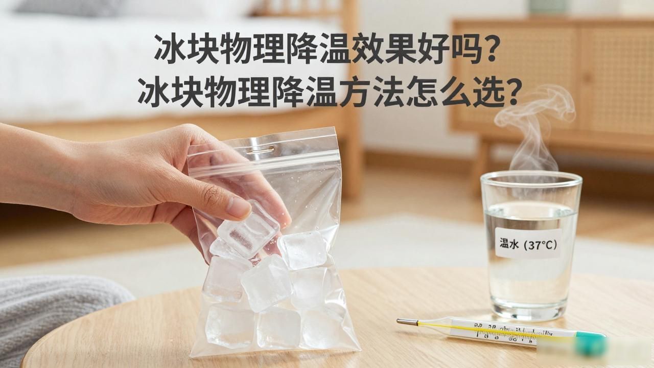 冰块物理降温效果好吗？深圳冰块物理降温方法怎么选？